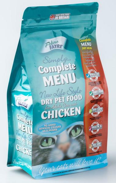 package dry plastic paper k resealable zipper flat bottom 10kg side gusset stand up packing pet food pouch