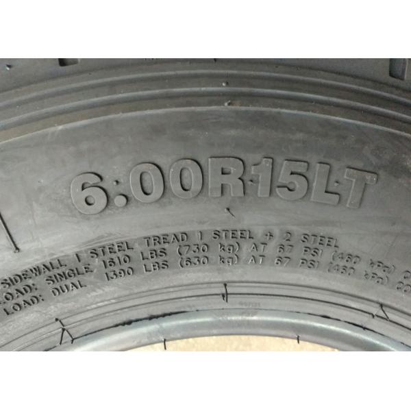 LT / ULT All Steel Radial Tires 6.00R15LT Size Excellent Grip Performance
