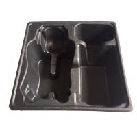 Molder Fiber Packaging Sugarcane Black Pulp Tray Environmental