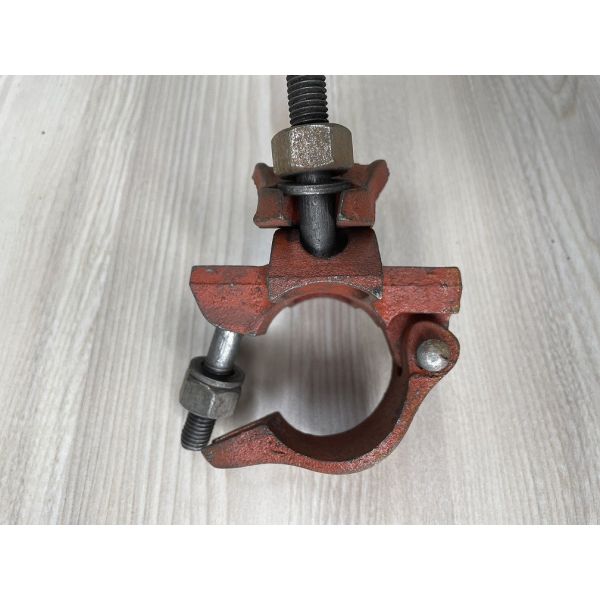 48mm Diameter Cast Iron Corrosion Resistant Pipe Clamp Swivel Coupler for Scaffolding