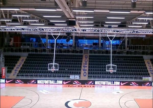 6000nits P10 Sports Perimeter Led Display Board 1280x960mm with Meanwell Power supply