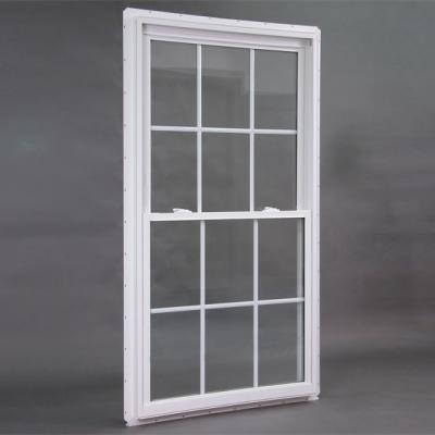 Interior Residential Single Hung Double Hung Windows UPVC Vinyl Windows For Houses