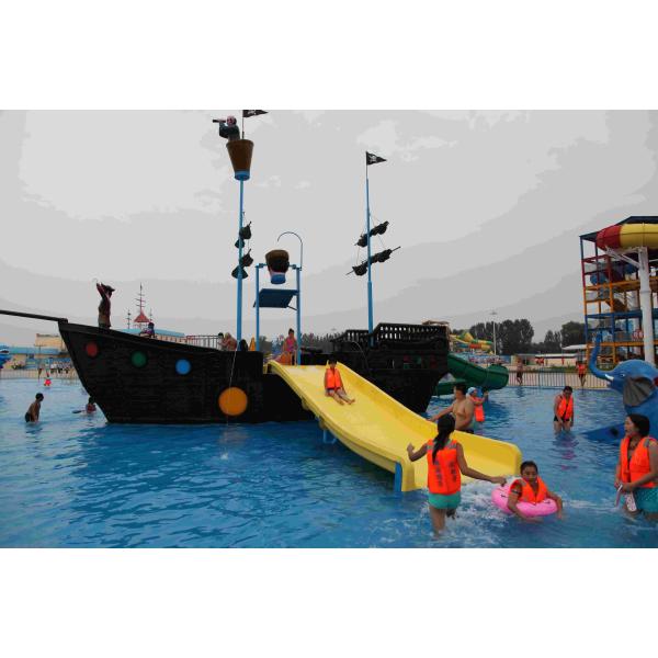 Оборудование аквапарк игры Аква корсара/подгоняло пиратский корабль стеклоткани