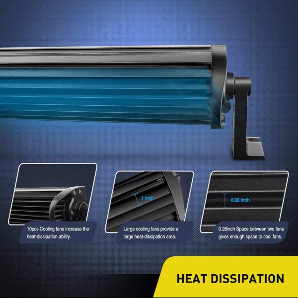 Powerful Truck LED Bar Spot Beam 8400 Lumen Anticorrosive Feature