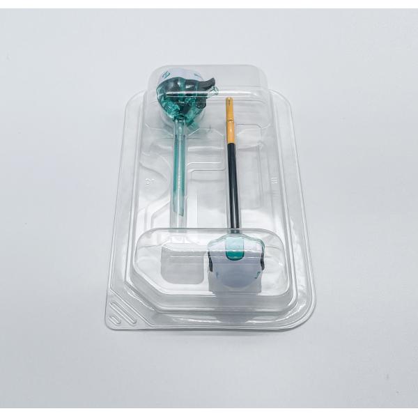 Подсказка Laparoscopic лопастной Trocar 5mm одиночной пользы Автоматическ-запирая растягивая Obturator