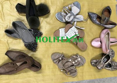 Comfortable Used Womens Sandals , Second Hand Leather Shoes For Ladies