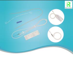 ISO descartável afilado material do CE do Stent Ureteral da trança da ponta do