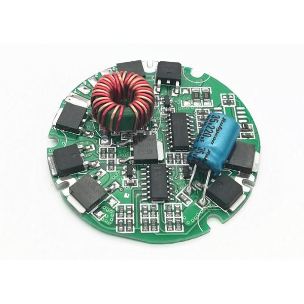 Round BLDC Water Pump Controller , Automatic Motor Pump Controller With PWM Control