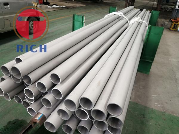 Tuyau sans couture simple d'acier inoxydable de protecteur d'extrémité avec la norme d'ASTM A269