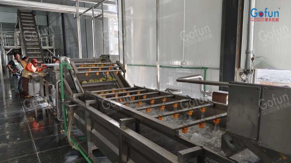 Automatic Juice Production Line 60-4000 t/d Stainless Steel