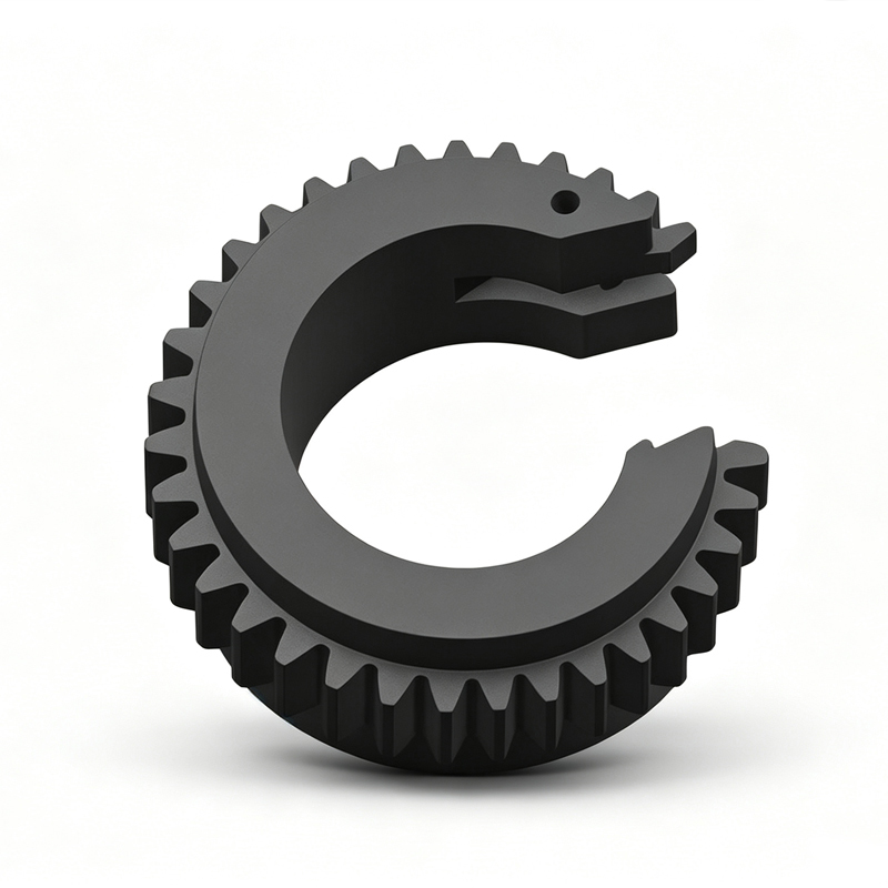 5 Axis CNC Machining Parts C-Type Split Open Gear High Precision For Automated Tightening Equipment