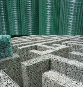 Welded Mesh Gabions For Cladding Walls