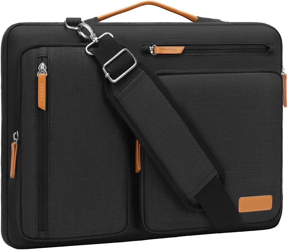 360 Protective Laptop Shoulder Bag15-15.6 Inch Computer Sleeve for MacBook Pro 16 with Pockets Handle LBX0118-2 Wholesale OEM/ODM/Private Label