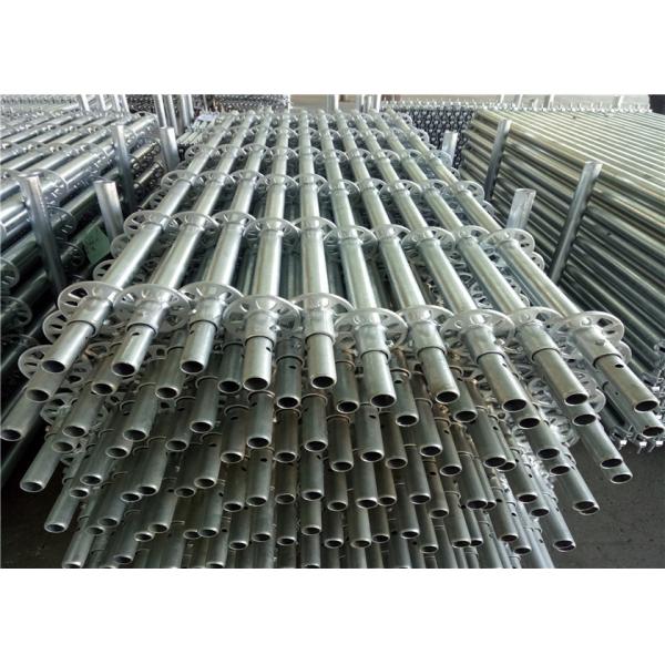 Q235 Ring Lock Scaffolding Diagonal Brace Layher Scaffold Components
