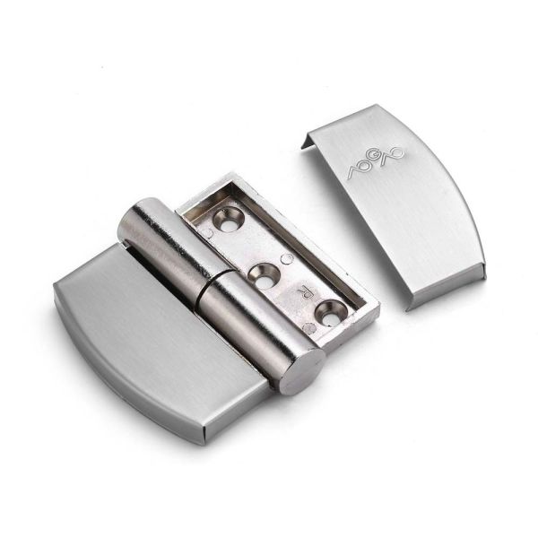 AOGAO 12mm/18mm Thickness Toilet Cubicle Hardware with Easy to Clean Modern Style Toilet Partition Accessories