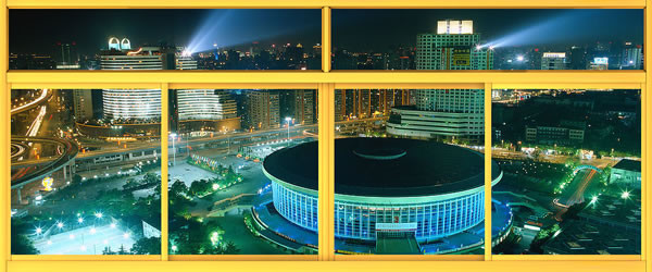 Возникновения профиля окна 6000 серий дизайн алюминиевого элегантного современный