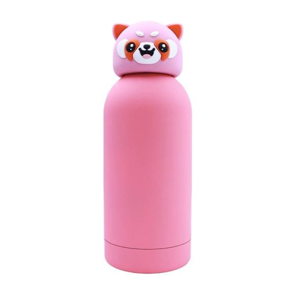 Custom Silicone Lid Stainless Steel Water Bottle for Kids