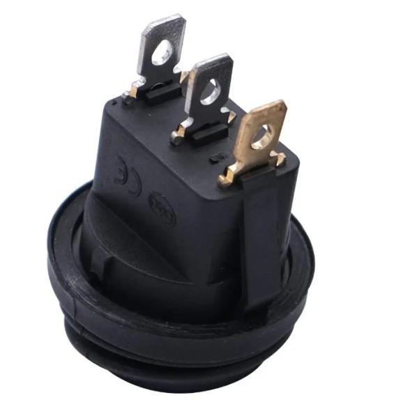 Waterproof 12 Volt Dc Rocker Switches 20a On Off Led Light Round