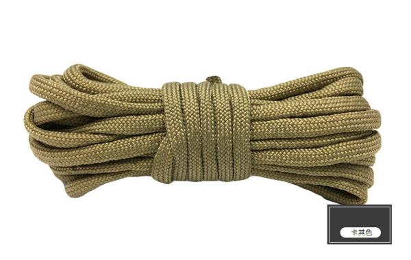 Cordas de nylon de cor laranja ISO9001 Cordas de poliéster de trança dupla