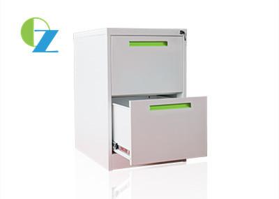 Modern 2 Drawer Steel File Cabinet Under Desk , office file storage cabinets