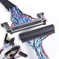 Cable electrónico 32pin del arnés de cable LVDS de la exhibición de panel LCD