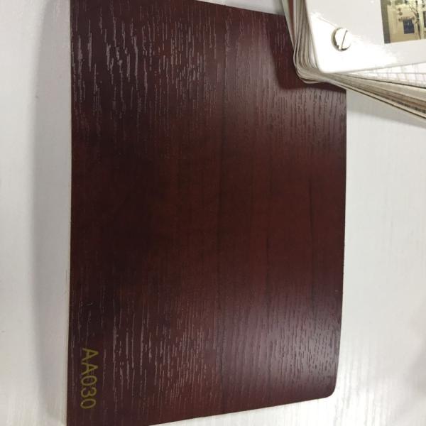 Meubles Largeur 1400 mm Feuille de bois en PVC opaque pour MDF Film de décoration de porte sous vide