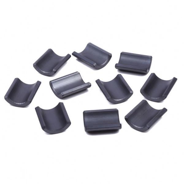Thru Diamterical Ferrite Arc Magnet Y30BH Grade Ceramic Ferrite Magnet