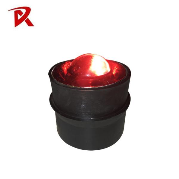 50mm Reflective Road Stud Cat Eye Marker with Durable Rubber Cover for Long Lasting Traffic Safety Applications
