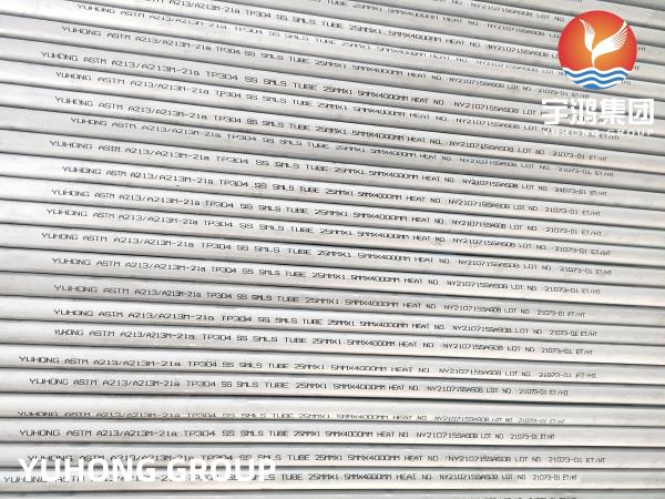 ASTM A213 TP304 1.4301 Seamless Tube Austenitic For High Temperature