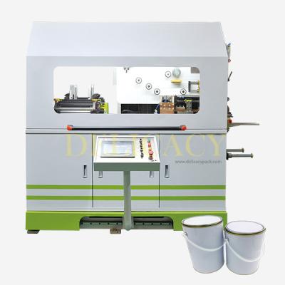 Linha de produção química soldador 1-5L do general automático pintura Welding Tin Can Machine do metal do folha de Flandres