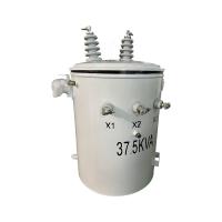 37Distribuição de eletricidade imersa em óleo de transformador de pólo de fase única de.5kva13.8kv A 240v
