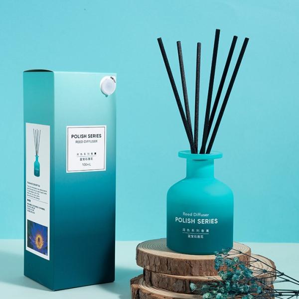 Amber Glass Reed Diffuser Bottles 200ml Essential Oil Aromatherapy Aroma Diffuser Bottle