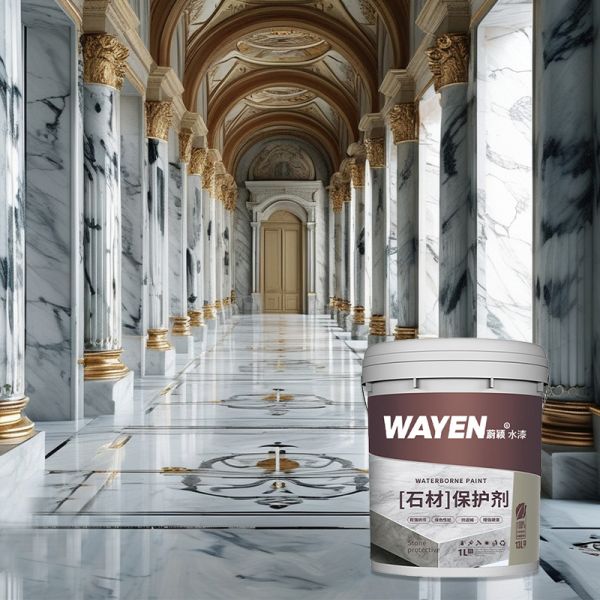 Anti Alkali Stone Paint Exterior Oil Resistant Stone Protection Mineral Stone Paint
