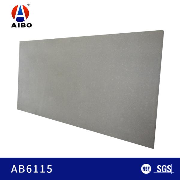 Corte para fazer sob medida a telha de prata lavável de quartzo de Grey Carrara Quartz Stone With