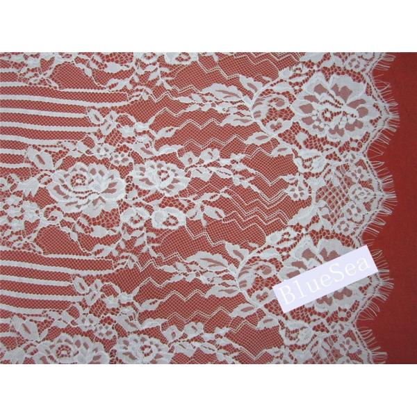 Green Environmental Protection  Eyelash Lace Fabric  for Wedding Dress