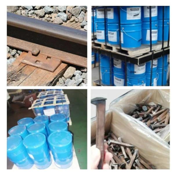 Partes de fijación de vías férreas Vías férreas Cachorros de perros Q235