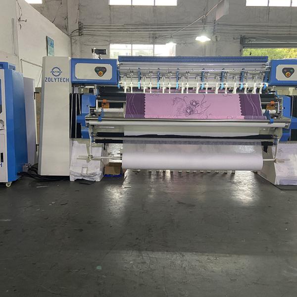 máquina estofando guiada computador 80-350mph dos cobertores das edredões 1500rpm