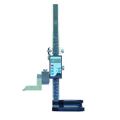 Height Tester with Stainless Steel Optical Absolute Linear Scale, LCD Display, and Incremental Measurement Function