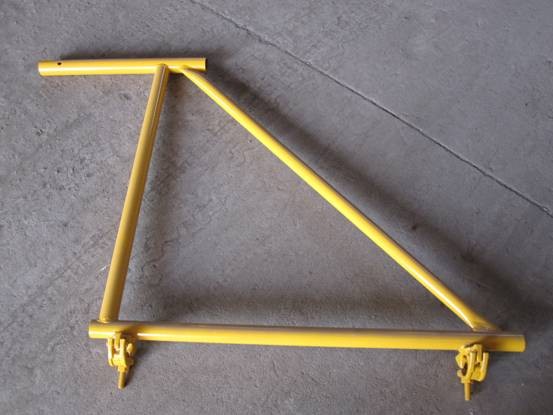 Movable Walk Thru Scaffolding Frames For Building / Ladder Scaffolding System
