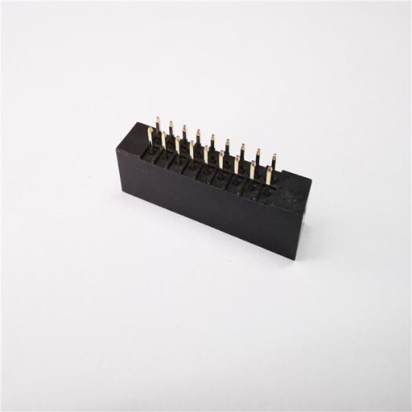 Pitch 2.0mm 6P Box Header Vertical DIP Waterproof Electrical Connector