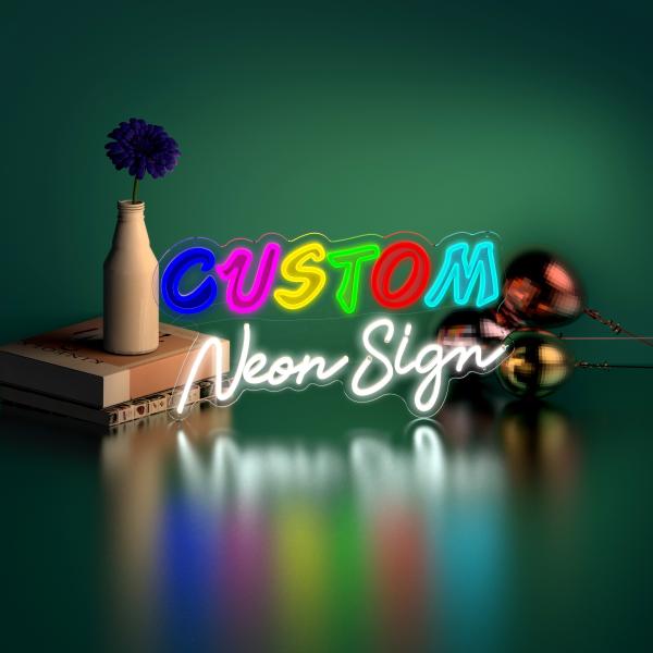 Outdoor Waterproof LED Neon Light Signs Acrylic Flex Electronic Lamp Room Bar