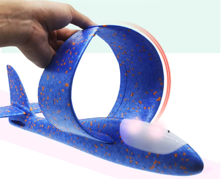 EPP Foam Hand Launch Glider Airplane Kids Outdoor Fun Sports Game Flying Model Toy