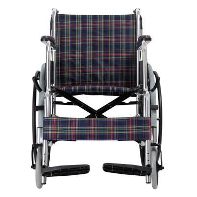 Chaise roulante manuelle légère de haute qualité bagage pliable pour voiture handicapés personnes âgées chaise roulante manuelle