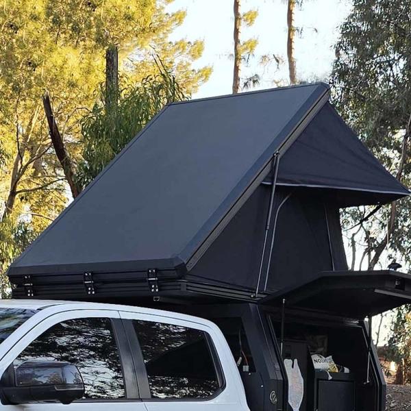 3 à 4 personnes Facilité d'installation Tente de toit à carapace Tente de toit à couverture dure