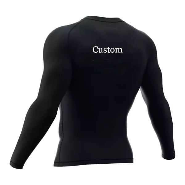 Full Custom NO Gi Wear Lightweight and Breathable 220gsm Rash Guard for Martial Arts
