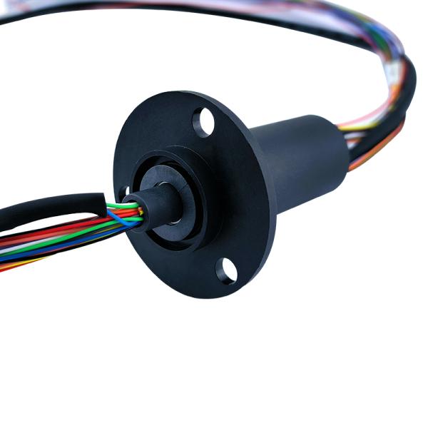 22 mm OD Combinación eléctrica y USB Anillos de deslizamiento Montado de brida