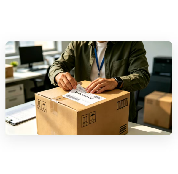South Africa General Goods Air Freight DDP Shipping Door To Door Logistics Service