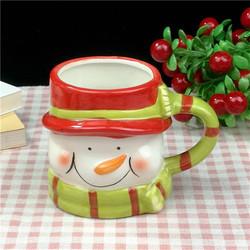 Caneca 400ml 3D criativo do Natal que modela o copo animal Handcrafted presente do festival do copo do leite do café da manhã do copo de café dos pares
