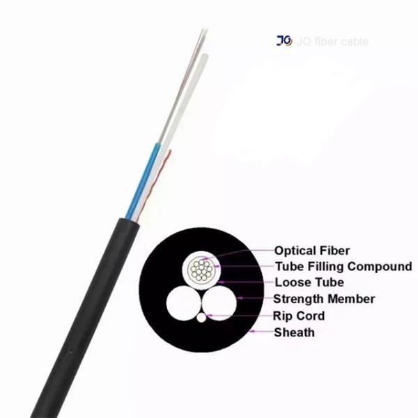 ASU Mini ADSS Fiber Optic Cable Outdoor Aerial Unitube Design Self Supporting Long Span Installation