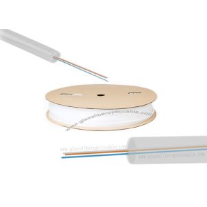 Прозрачная оптически обнаженная трубка диаметра 200M трубки предохранения от волокна 4-5mm защитная